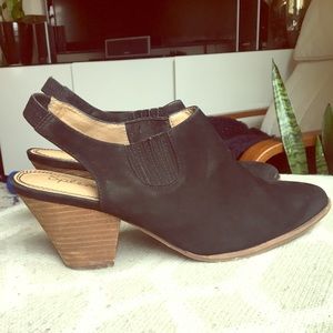 Black Suede Boots; Barely Worn